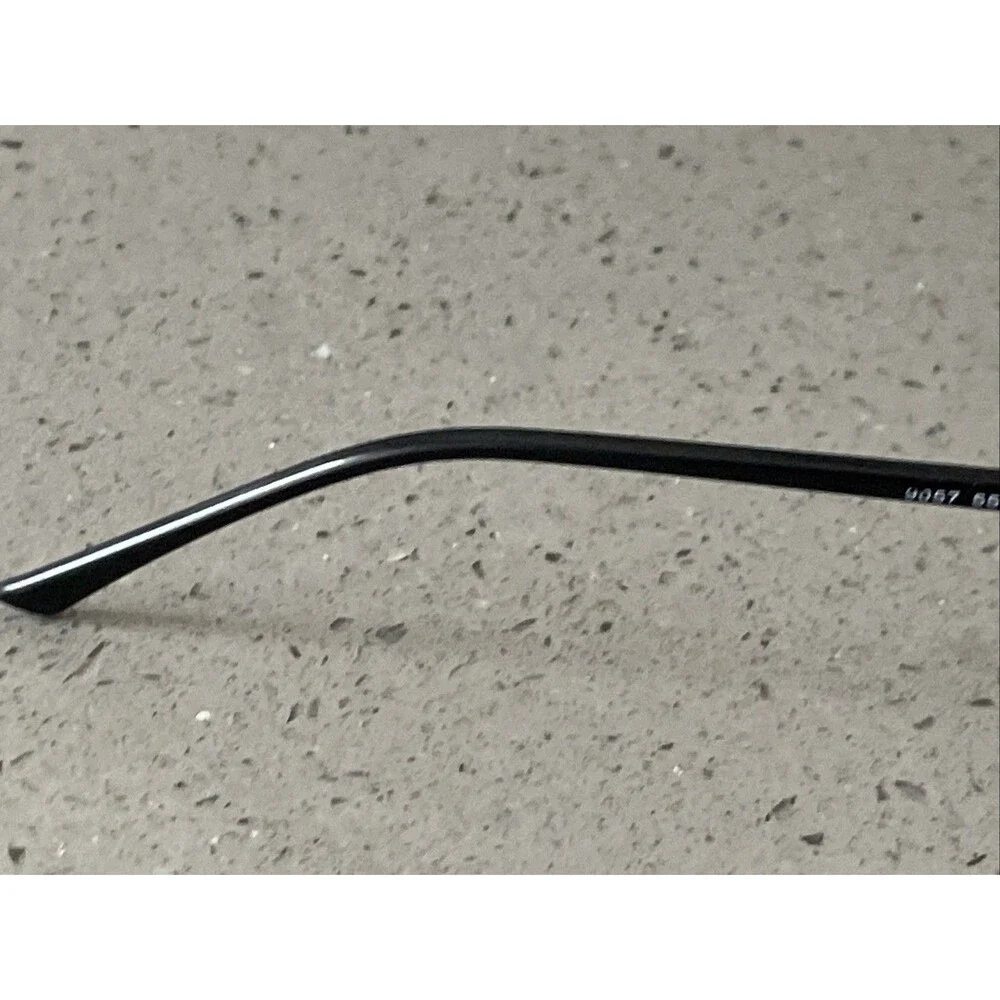 Merry's Black Square Eyeglasses Frames Only 55-17-140 C4 9057 Italy